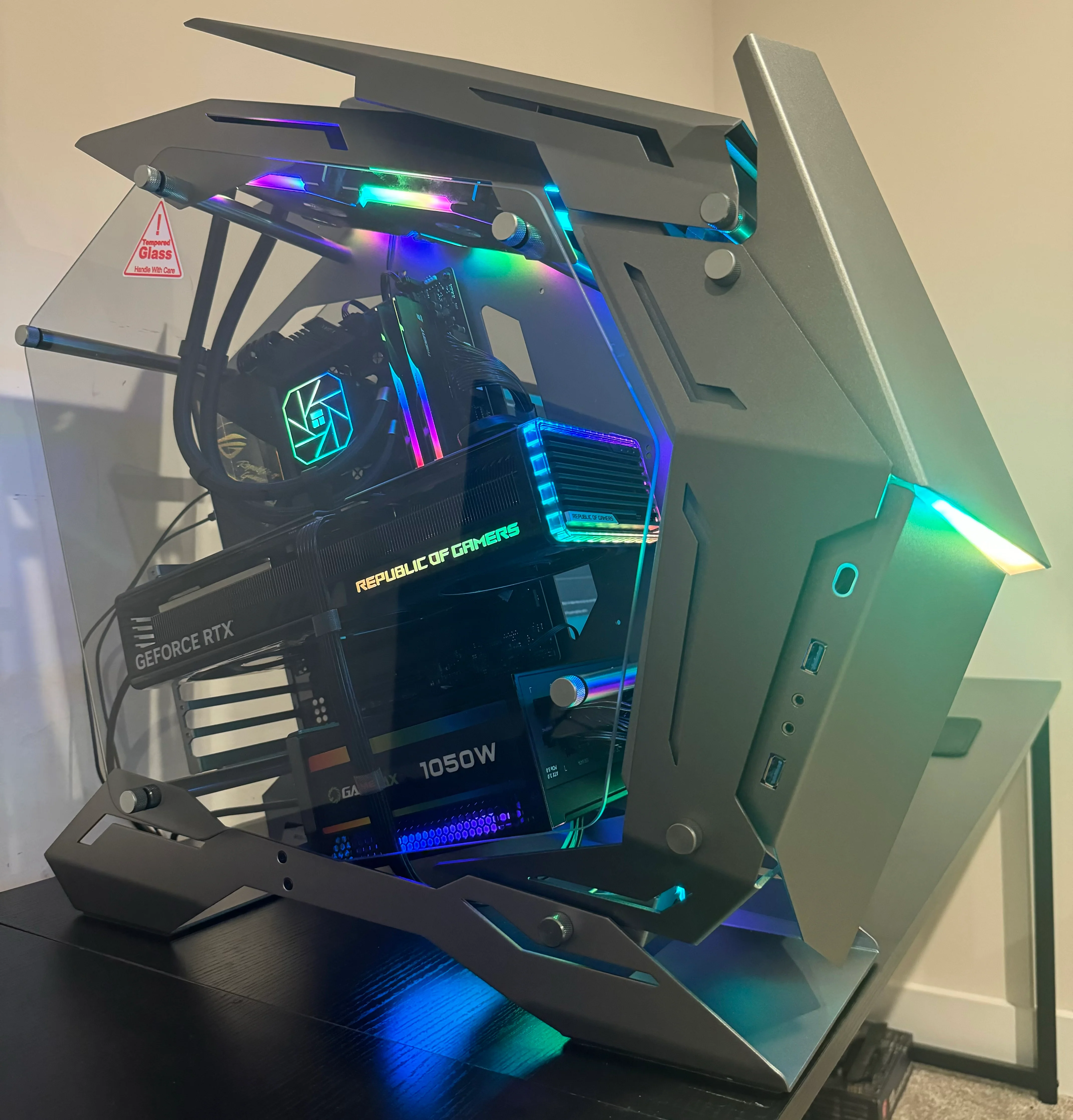 RTX 5080 CUSTOM BUILT GAMING PC RYZEN 7 9800X3D 64GB RAM 4TB NVME SSD WiFI RGB VR - Image 4