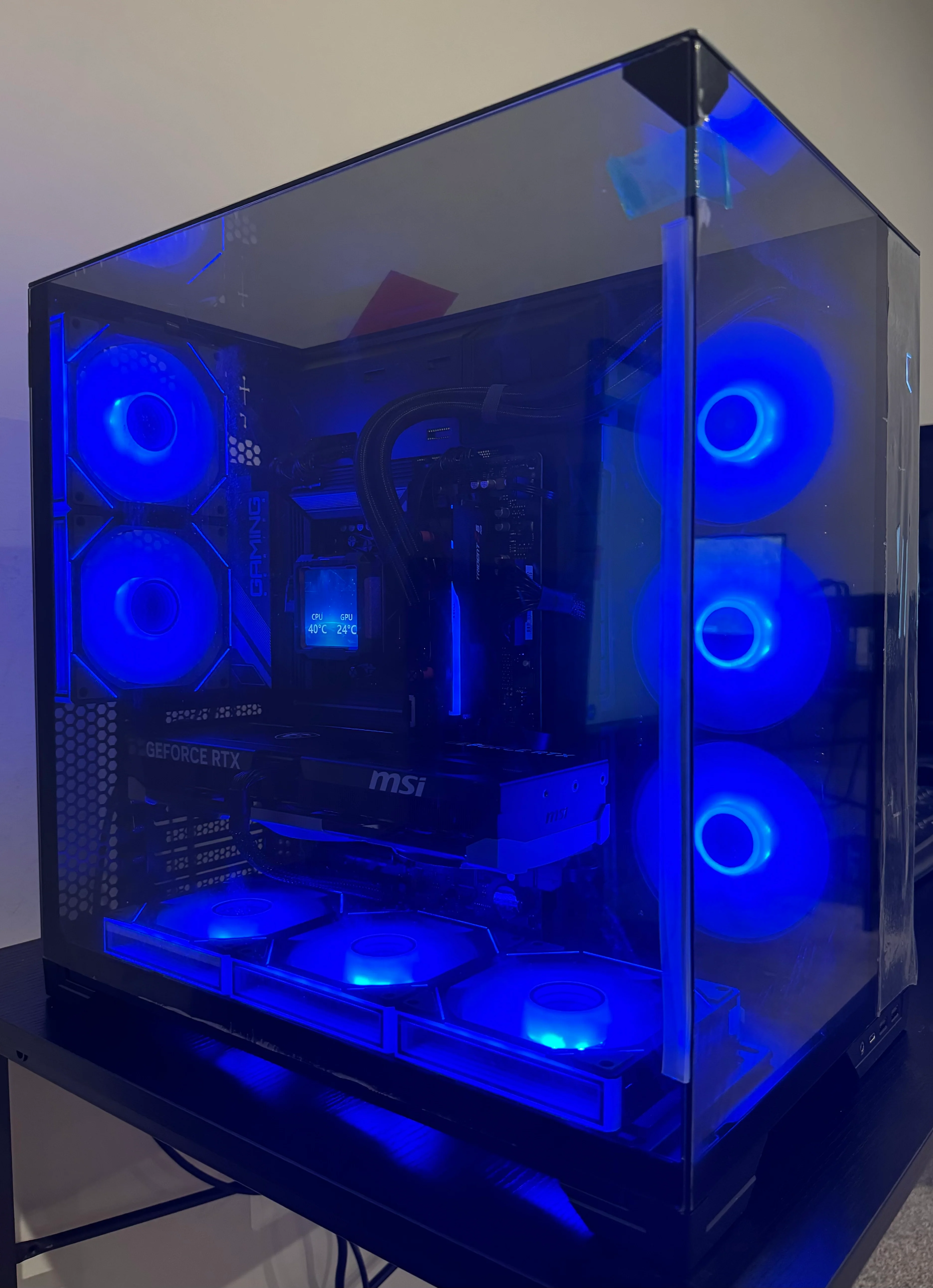 RTX 5090 AI WORKSTATION PC RYZEN 9 9950X 128GB RAM 6TB SSD WiFI RGB VR - Image 3