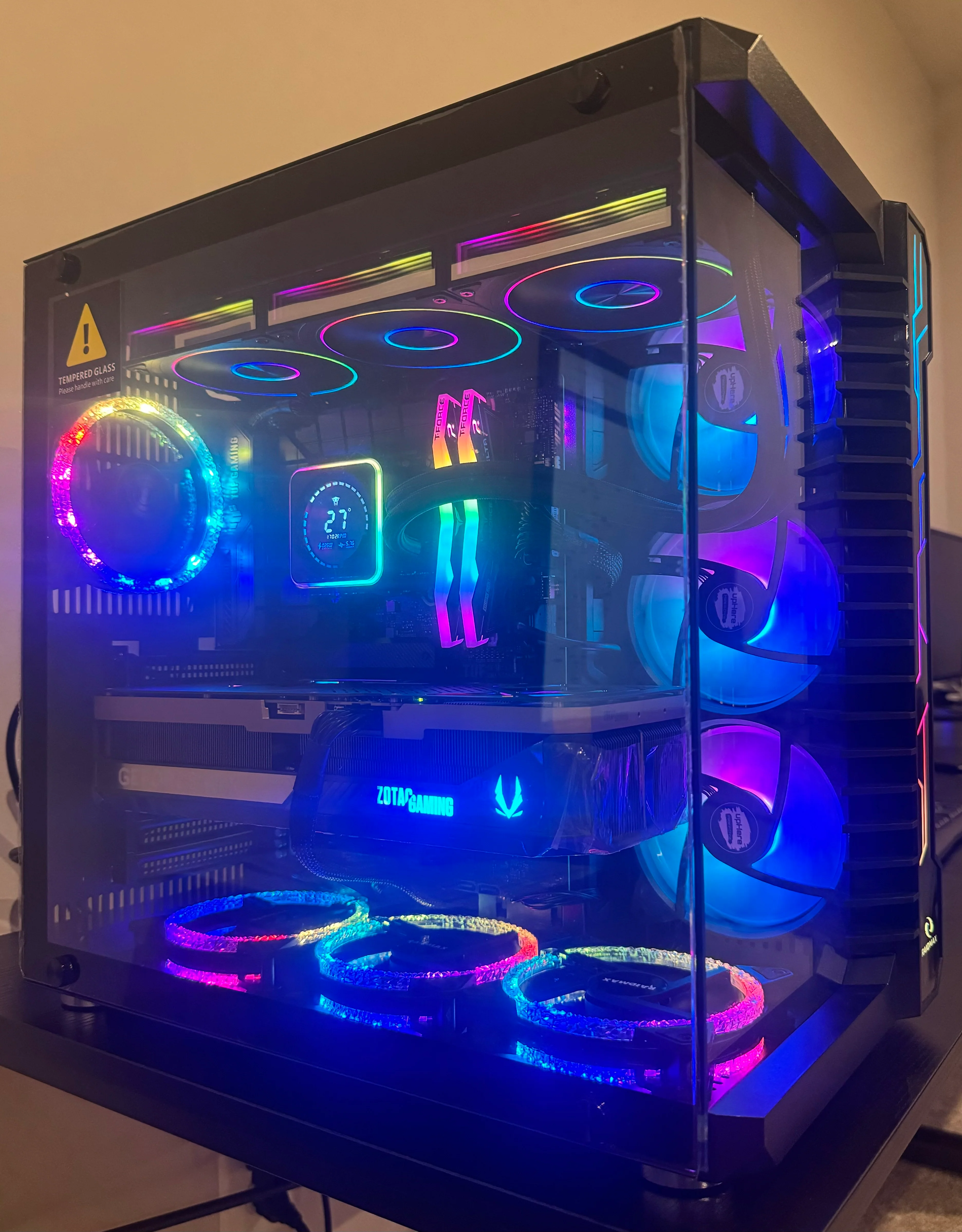 RX 9070 XT CUSTOM BUILT GAMING PC RYZEN 9800X3D 32GB DDR5 RAM 2TB SSD WiFi 6 VR - Image 2